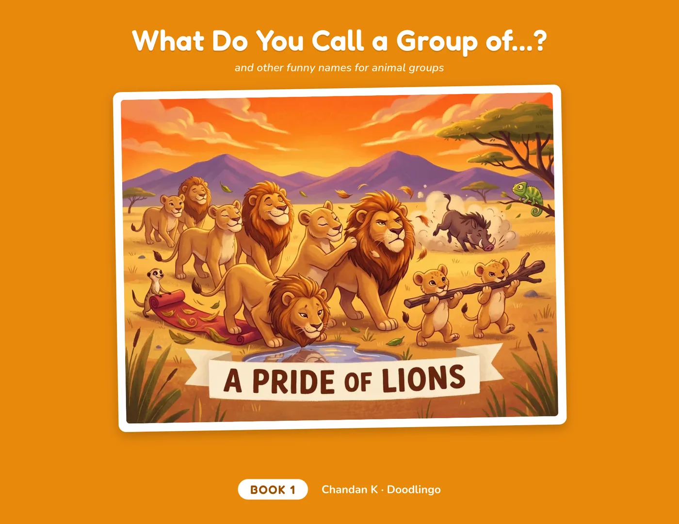 Cover of A Pride of Lions, Book 1 edition