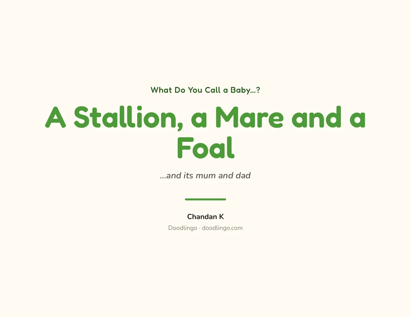 A Stallion, a Mare and a Foal, page 2