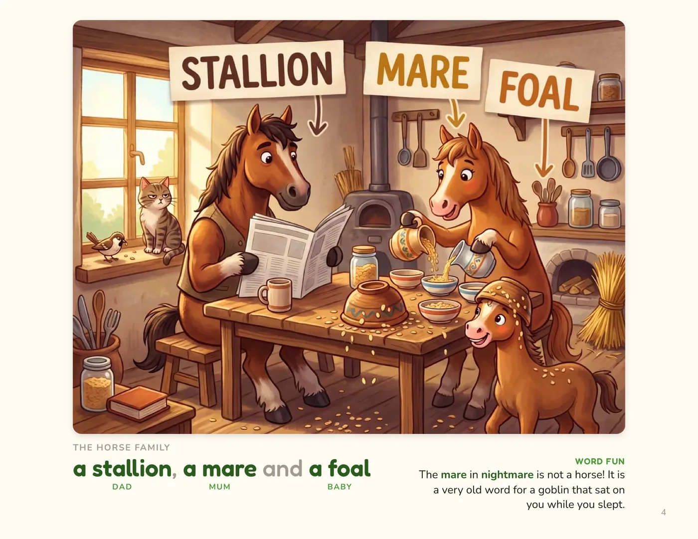 A Stallion, a Mare and a Foal, page 5