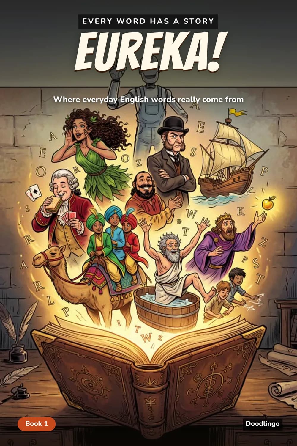 Cover of Eureka!, Every Word Has a Story · Book 1 edition
