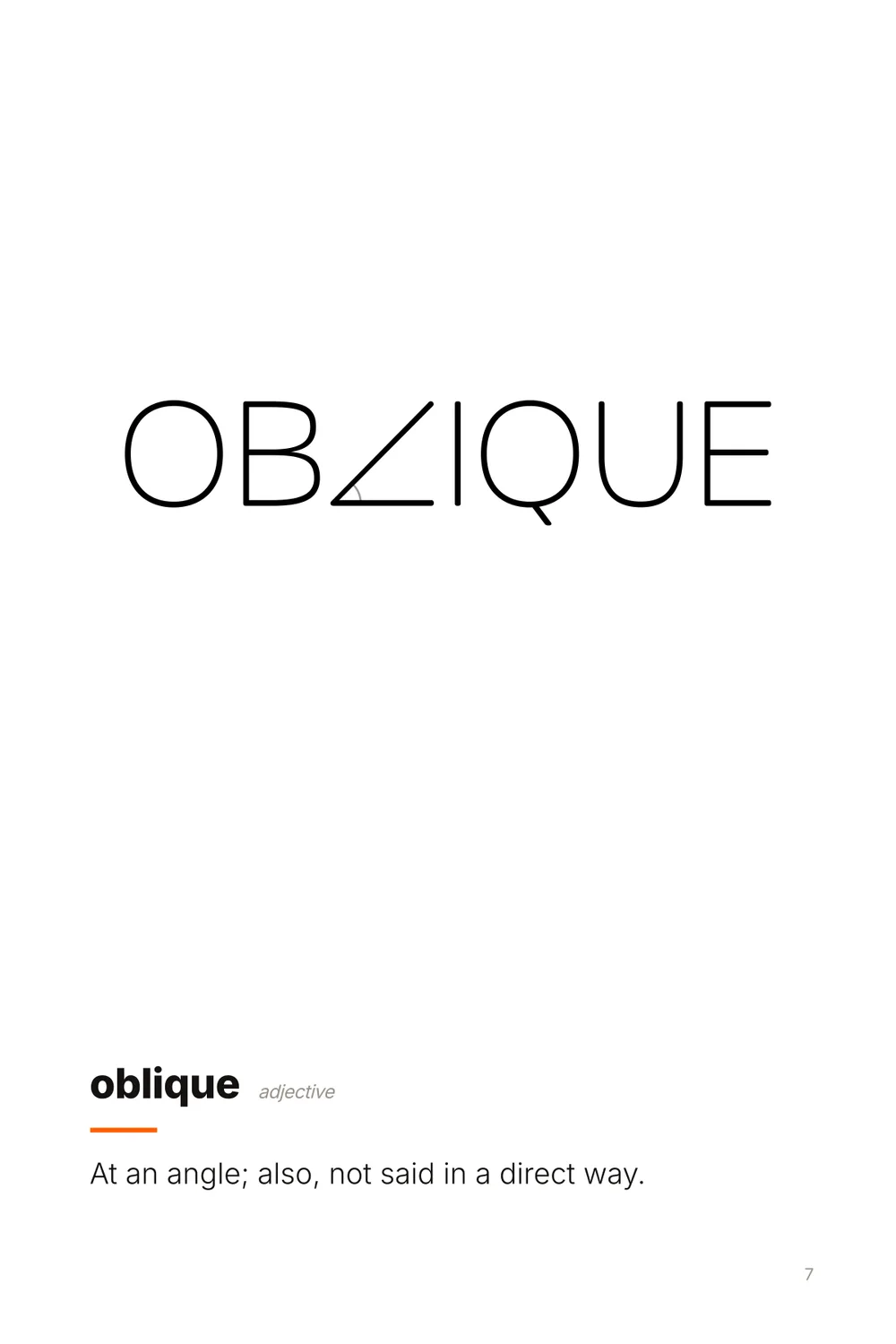 Words as Logos, page 7
