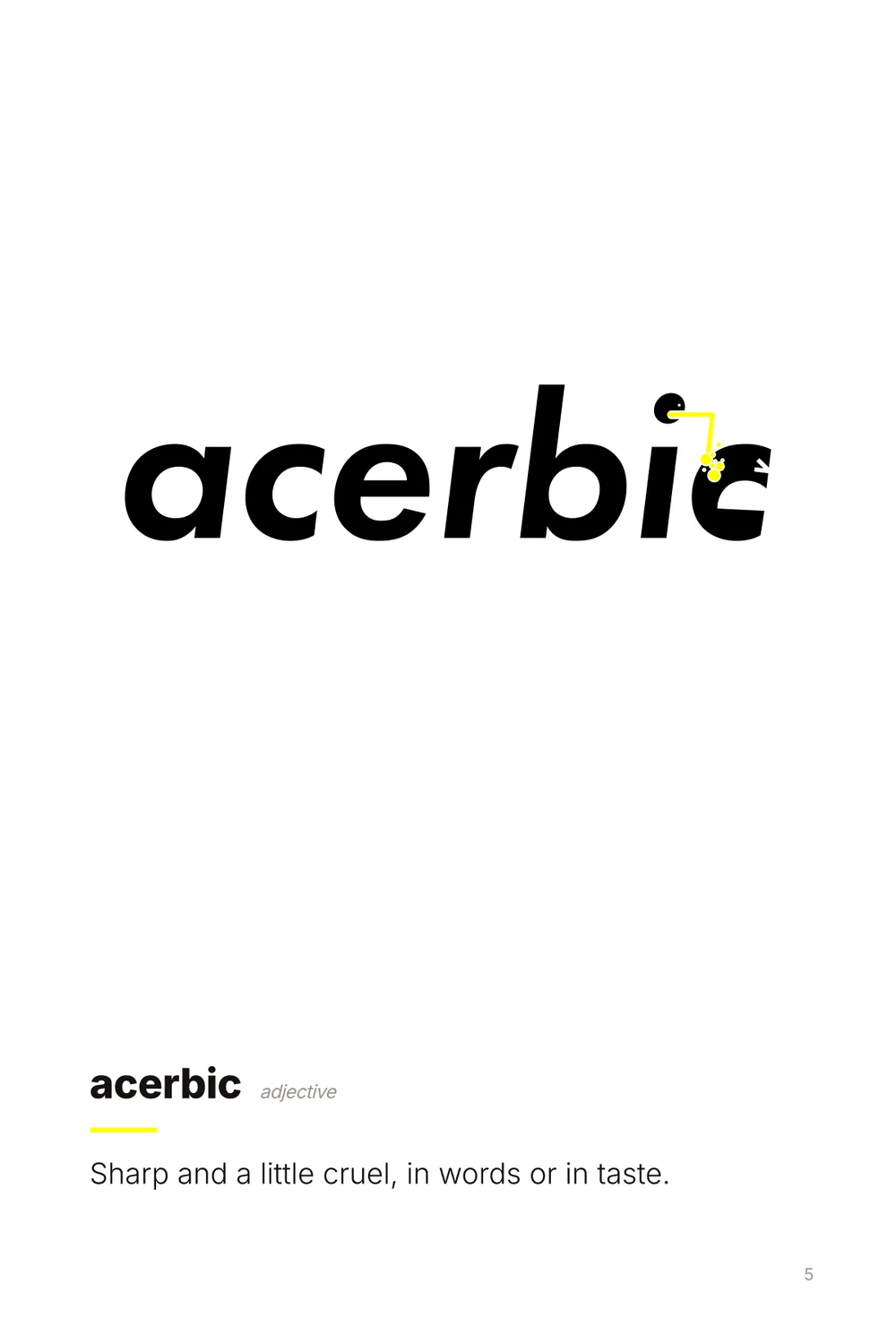 Words as Logos, page 5