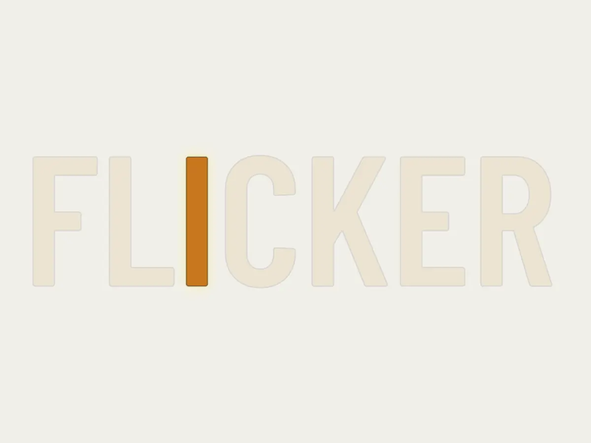 flicker