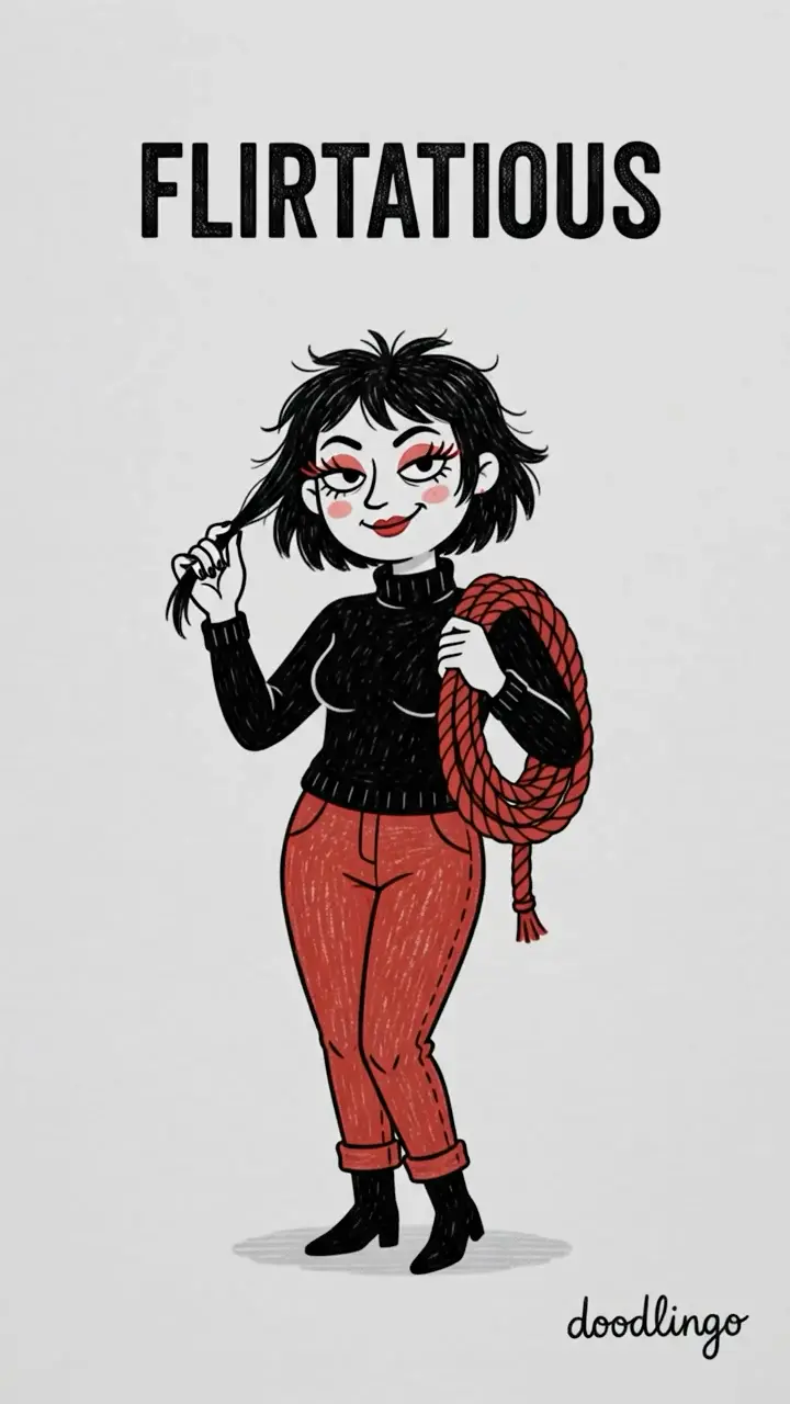 flirtatious