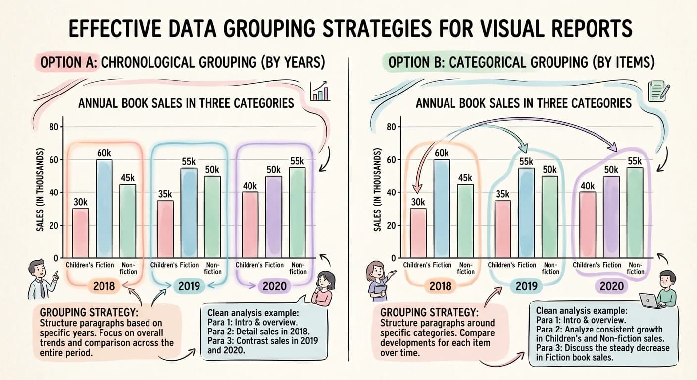IELTS - Writing Task 1 - Visual Report
