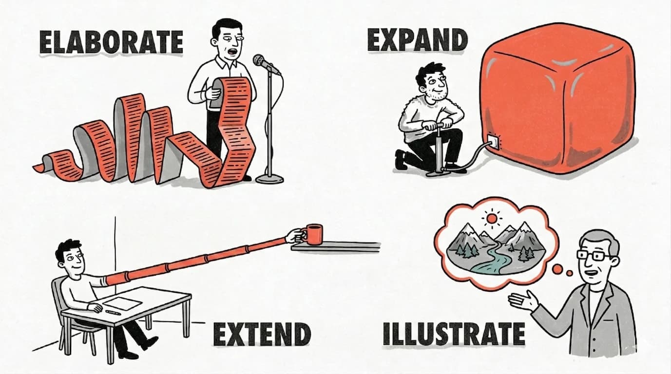 Elaborate & Substantiate