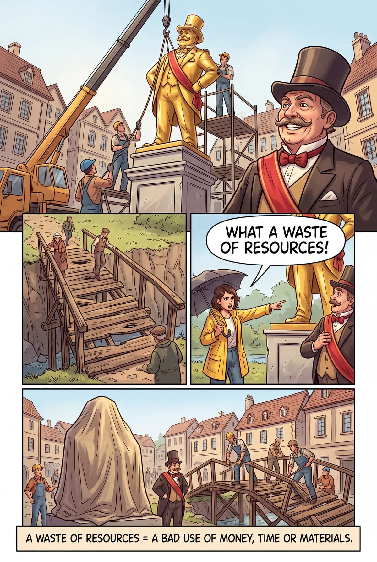 a waste of resources