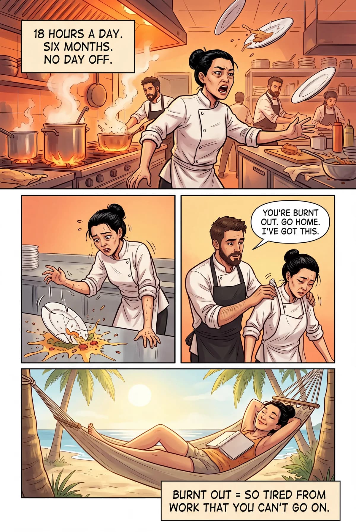 burnt out