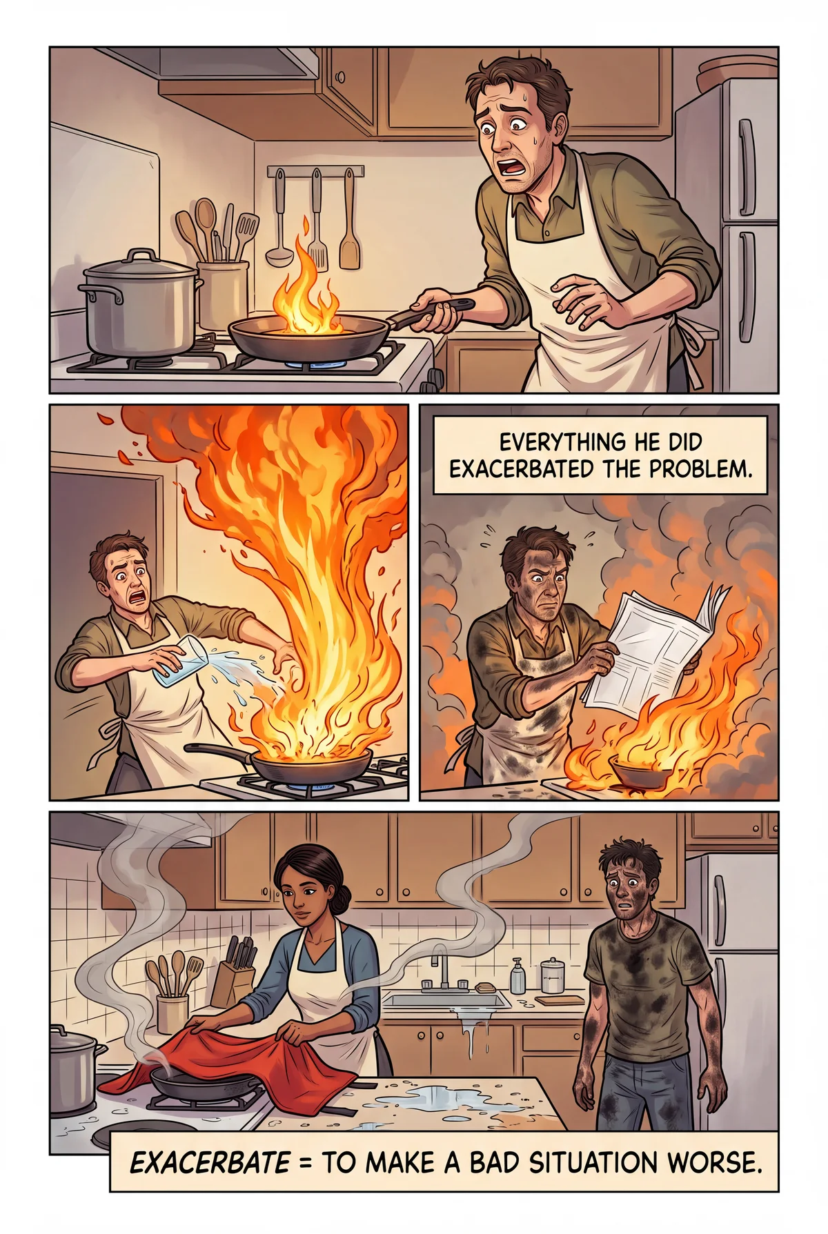 exacerbate