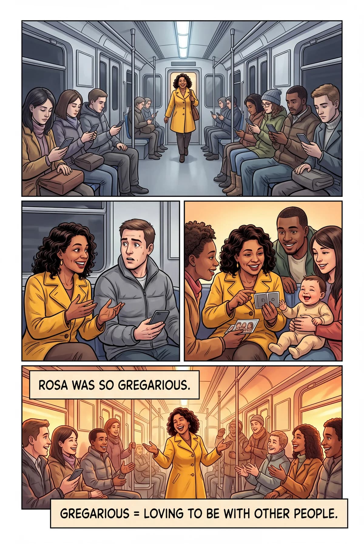 gregarious
