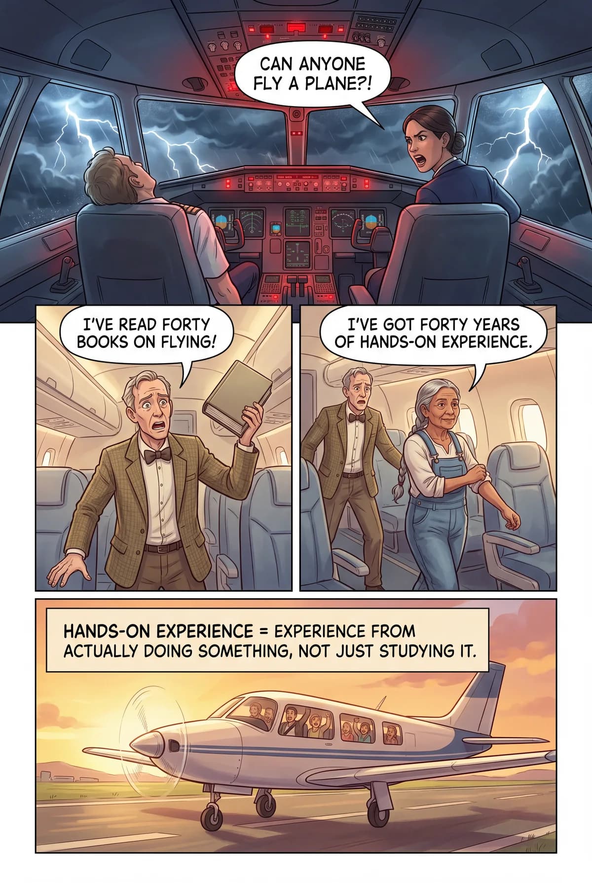 hands-on experience