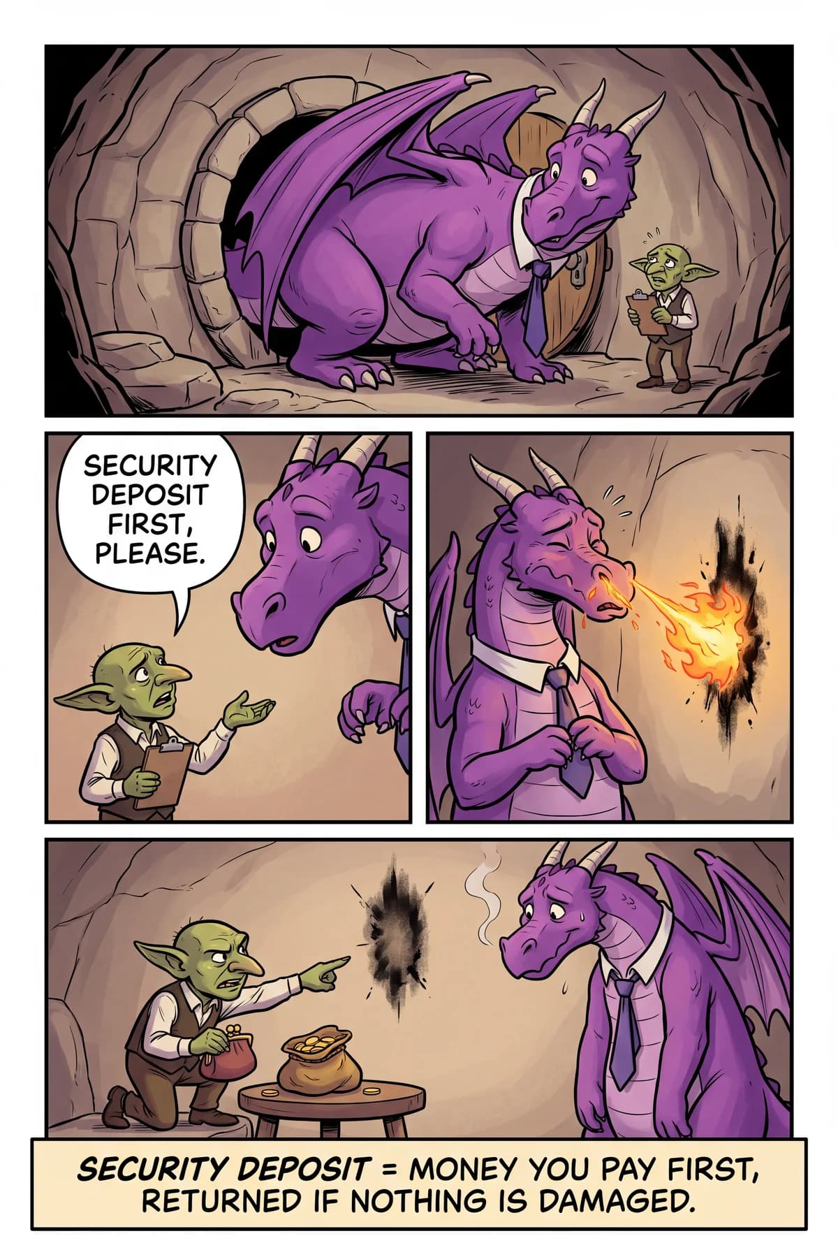 security deposit