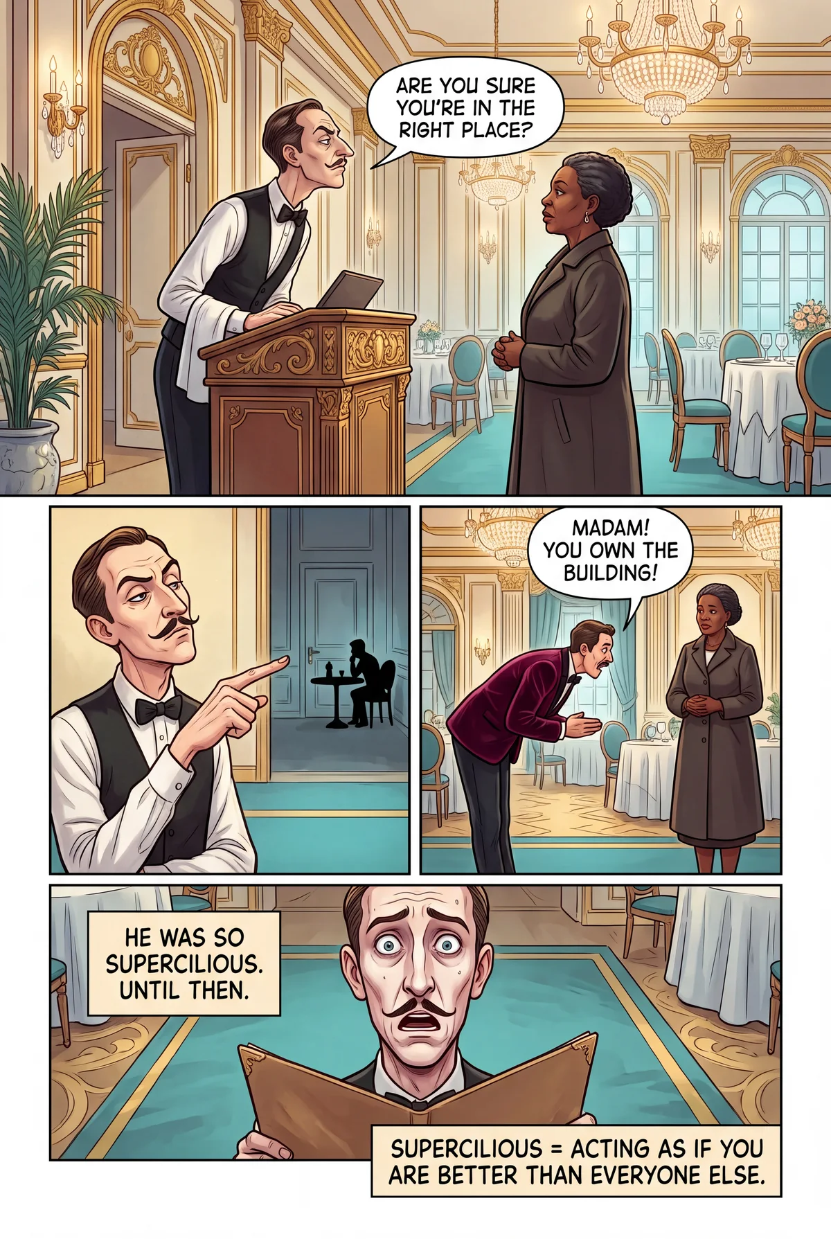 supercilious