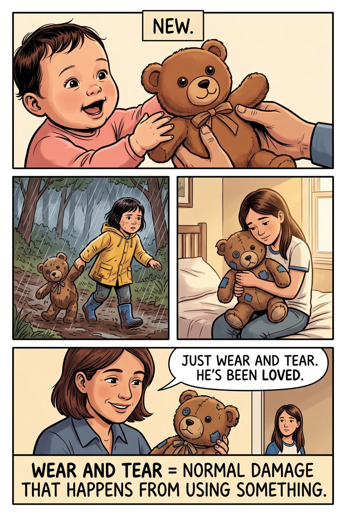 wear and tear